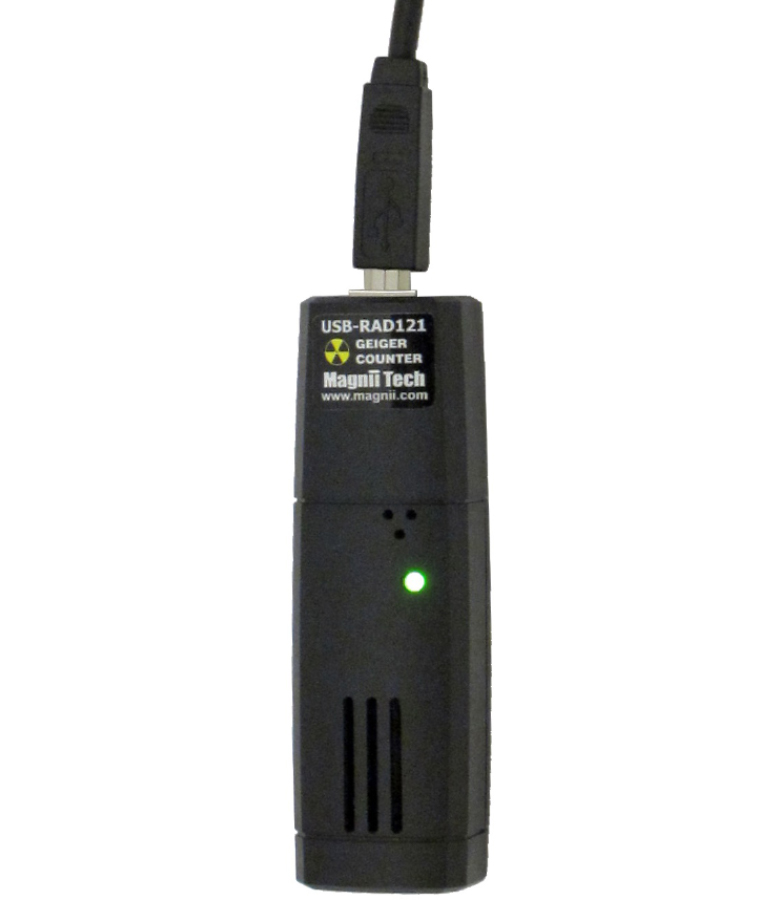 Lad os gøre det landmænd skildring USB-RAD121 Geiger Counter - Magnii Technologies